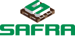 Logo Safra Paletes branca